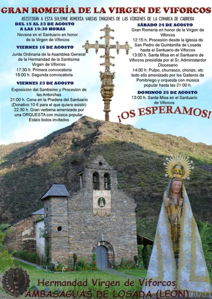 Fiestas en honor a Ntra. Sra. de Biforcos La fueya cabreiresa