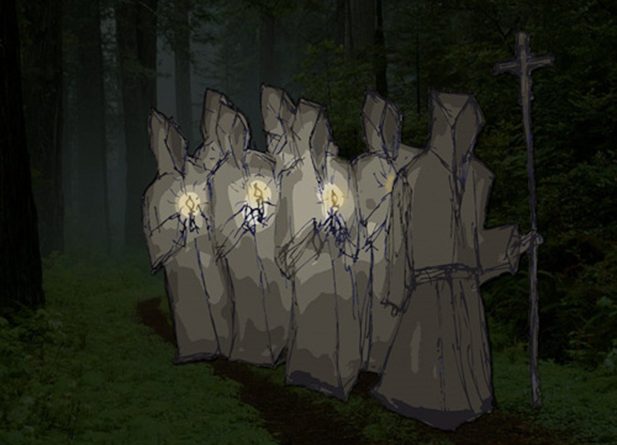 La procesión de la Santa Compaña – La fueya cabreiresa