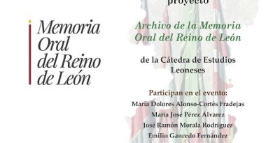 Presentación del proyecto «Archivo de la Memoria Oral del Reino de León»