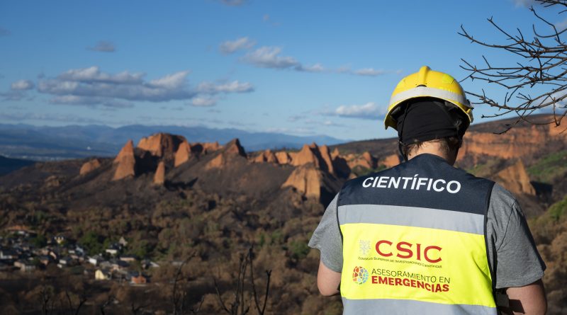 El CSIC enumera los daños geológicos y ambientales en Las Médulas tras los incendios de este verano
