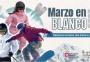 La Diputación lanza una nueva edición de ‘Marzo en blanco’ para iniciar a los jóvenes en la práctica del esquí