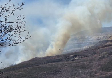 Declarado un incendio entre Lomba y Silván