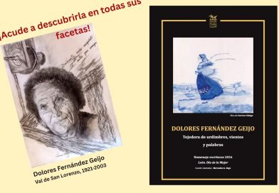 Dolores Fernández Geijo, la novena homenajeada del proyecto «Rescatar la memoria», visita Santa Colomba de Somoza