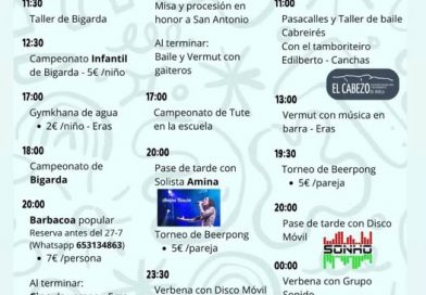 Fiestas de Iruela, en honor a San Antonio