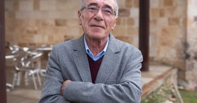 António Tiza en la X Feria del Llibru de Cabreira
