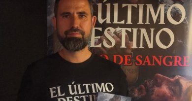 Alfonso Zalez en la X Feria del Llibru de Cabreira