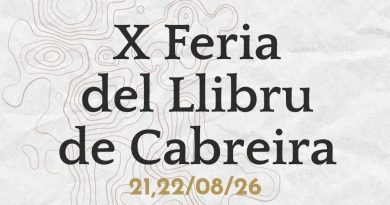 Llegamos a la X edición de la Feria del Llibru de Cabreira